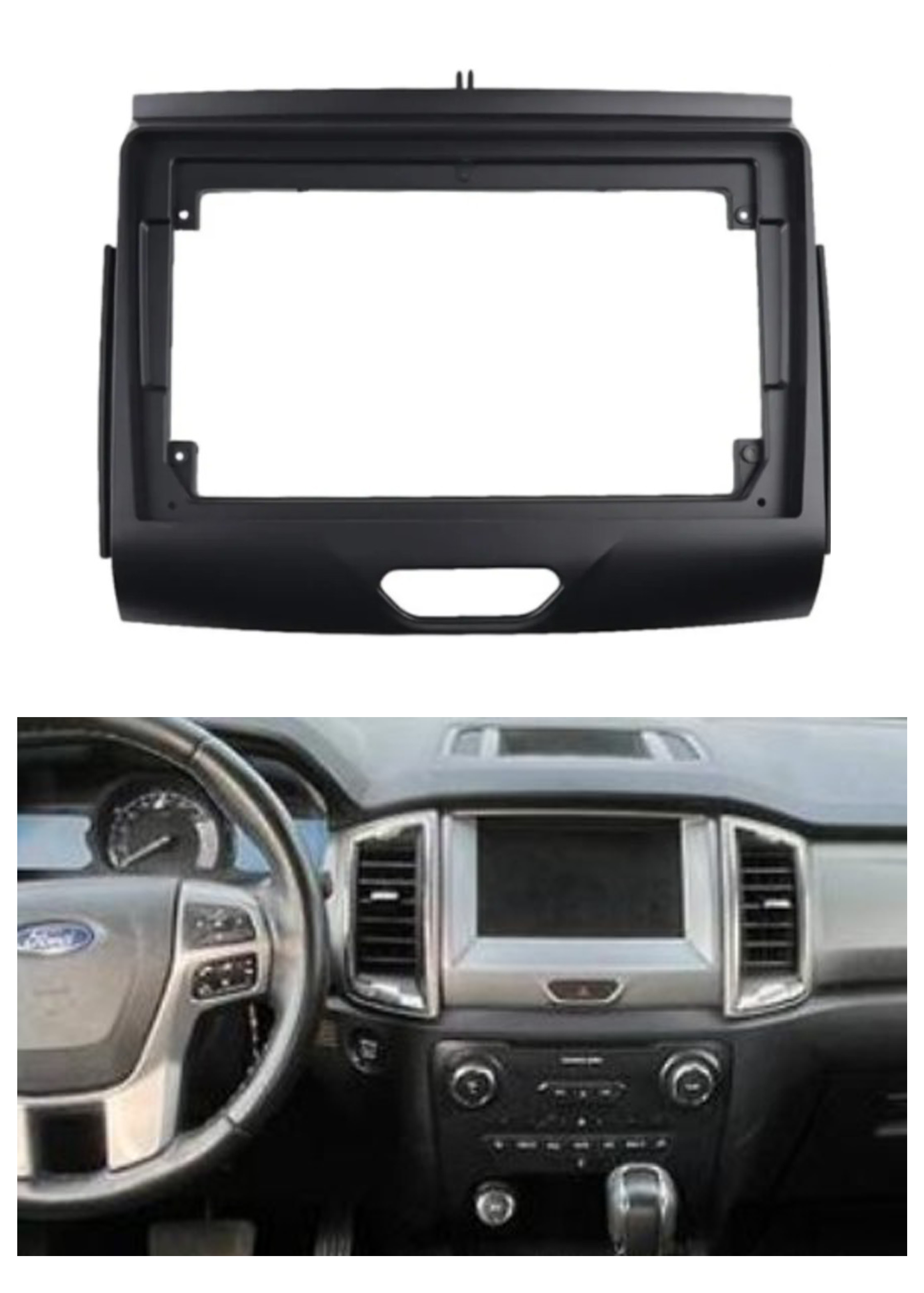 Bisel Adaptador Radio 9 Pulgadas Ford Ranger 1