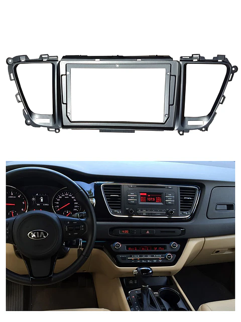 Bisel Adaptador Radio 9 Pulgadas Kia Carnival