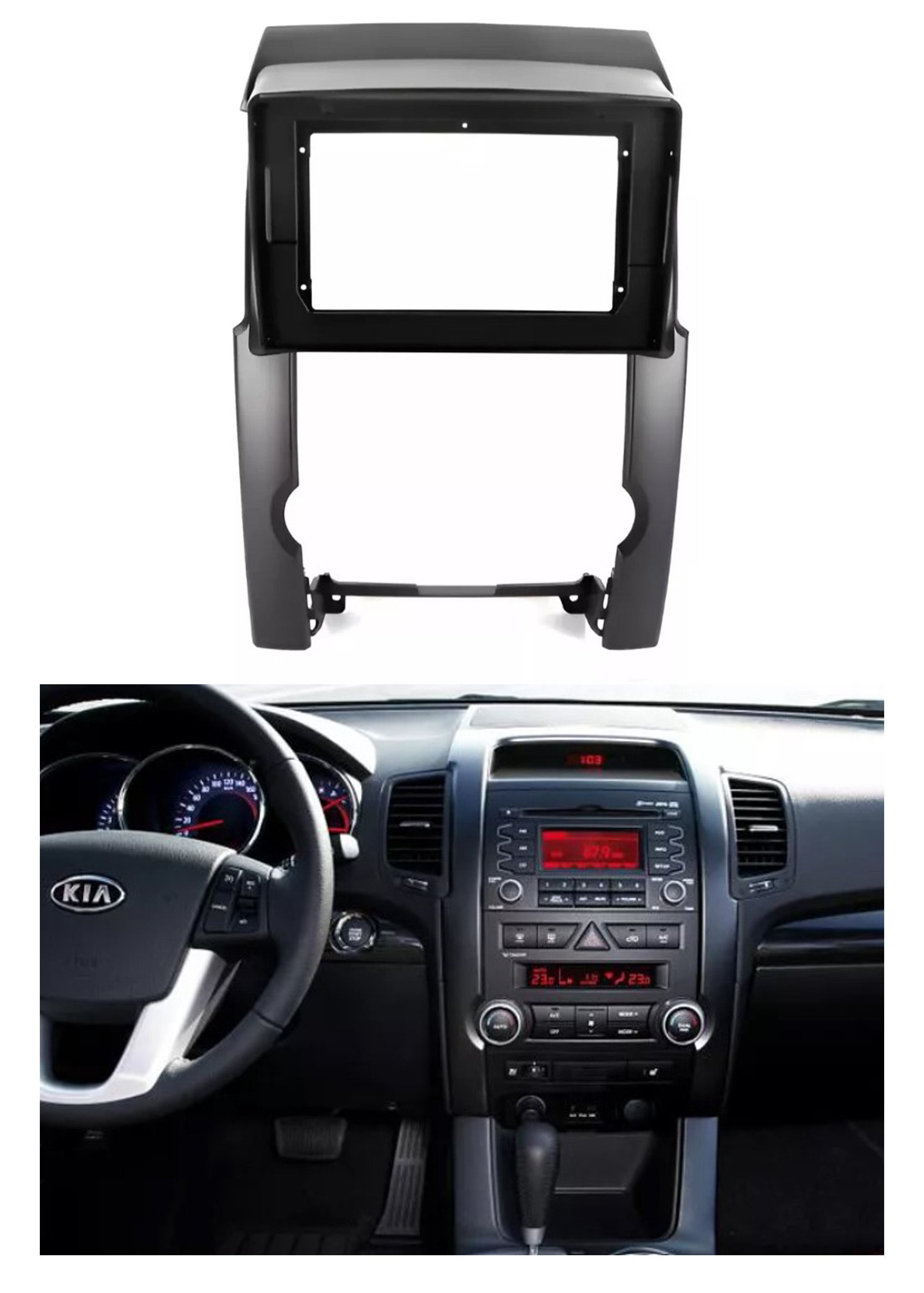 Bisel Adaptador Radio 9 Pulgadas Kia Sorento 1