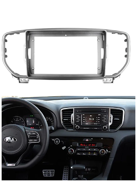 Bisel Adaptador Radio 9 Pulgadas Kia Sportage
