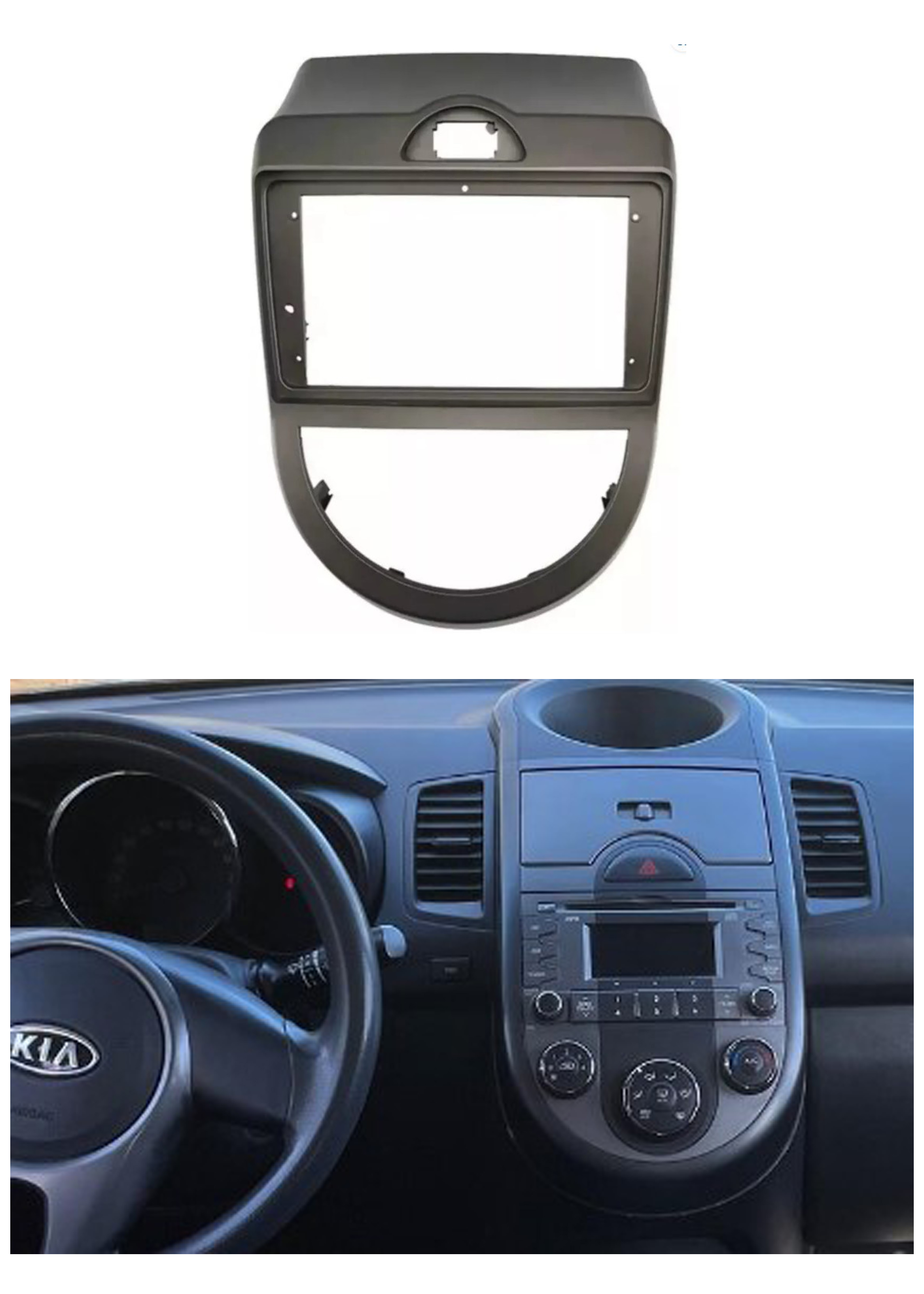 Bisel Adaptador Radio 9 Pulgadas Kia Soul 1