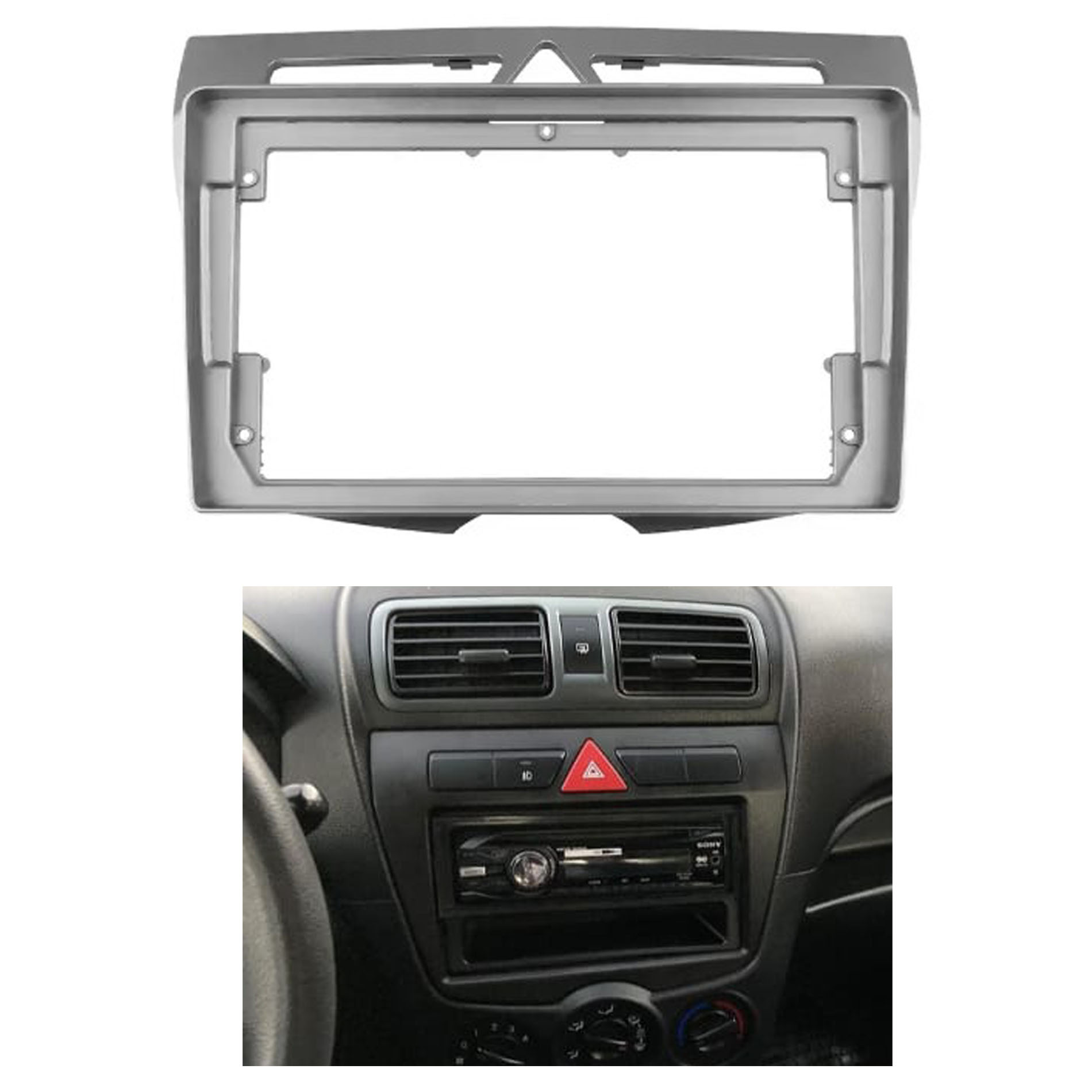 Bisel Adaptador Radio 9 Pulgadas Kia Morning 1