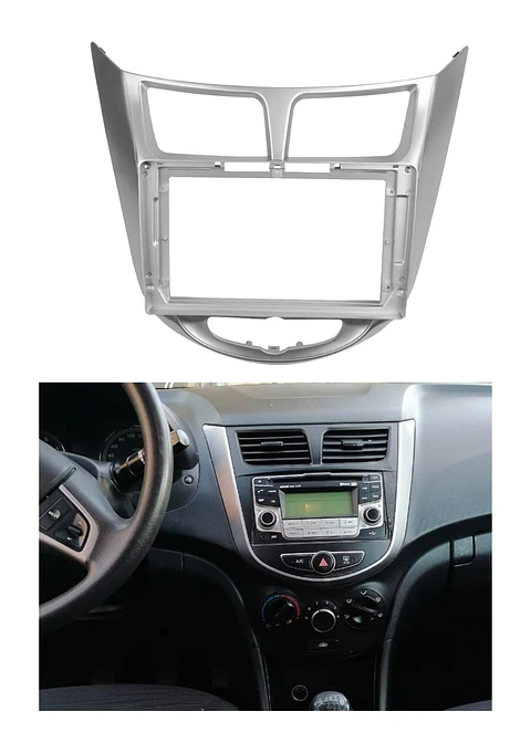 Bisel Adaptador Radio 9 Pulgadas Hyundai Accent