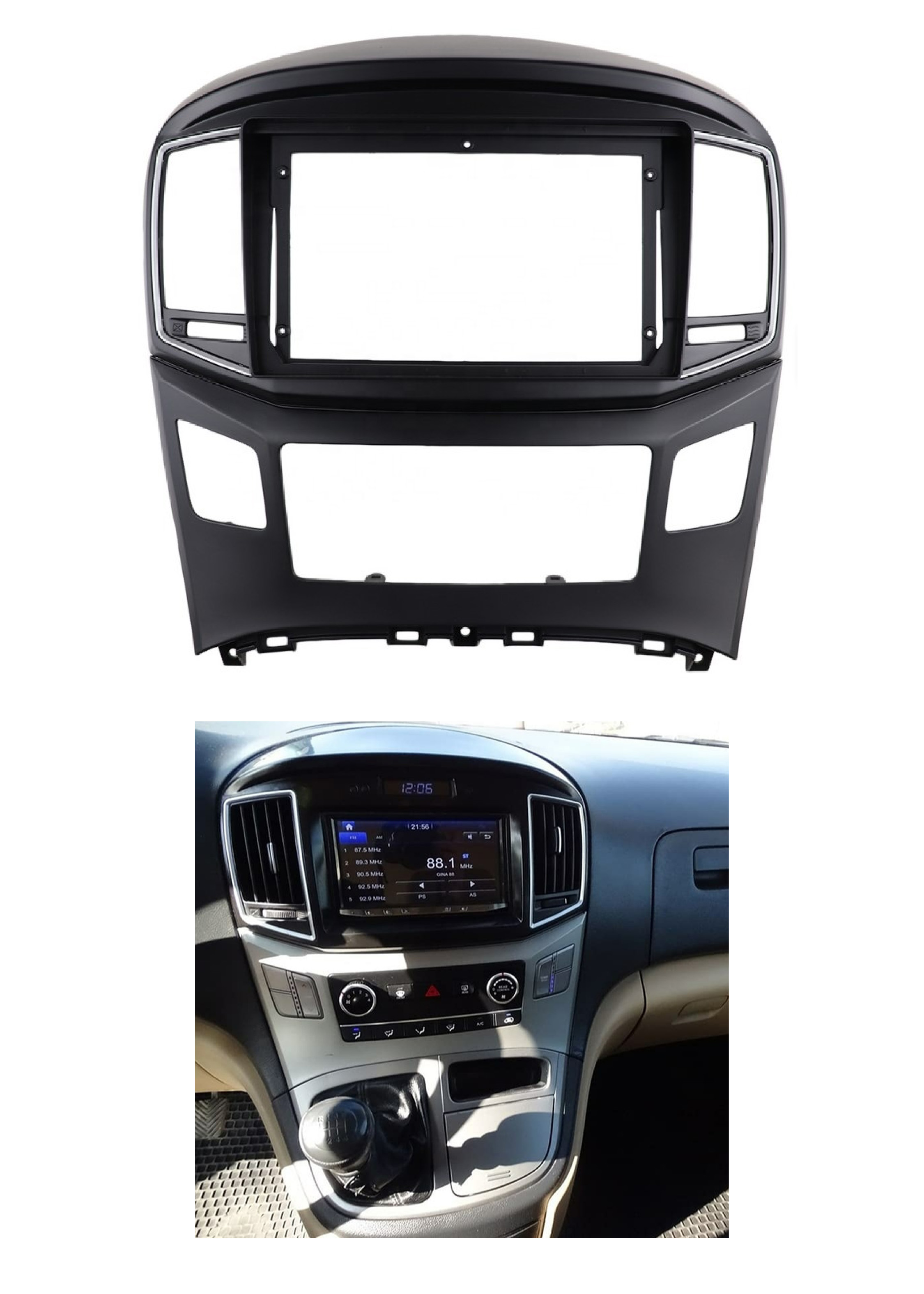 Bisel Adaptador Radio 9 Pulgadas Hyundai H1 1
