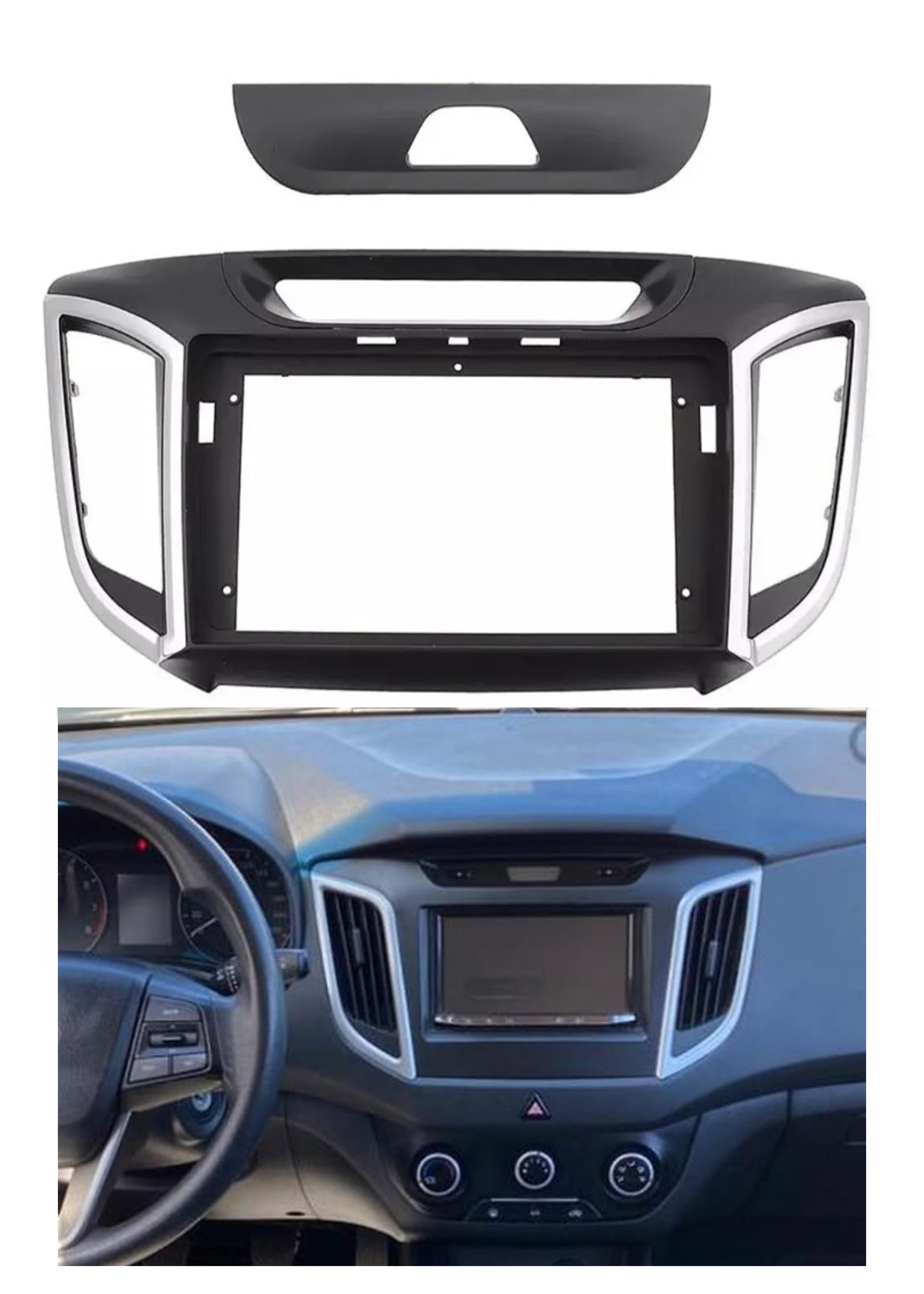Bisel Adaptador Radio 9 Pulgadas Hyundai Creta 1