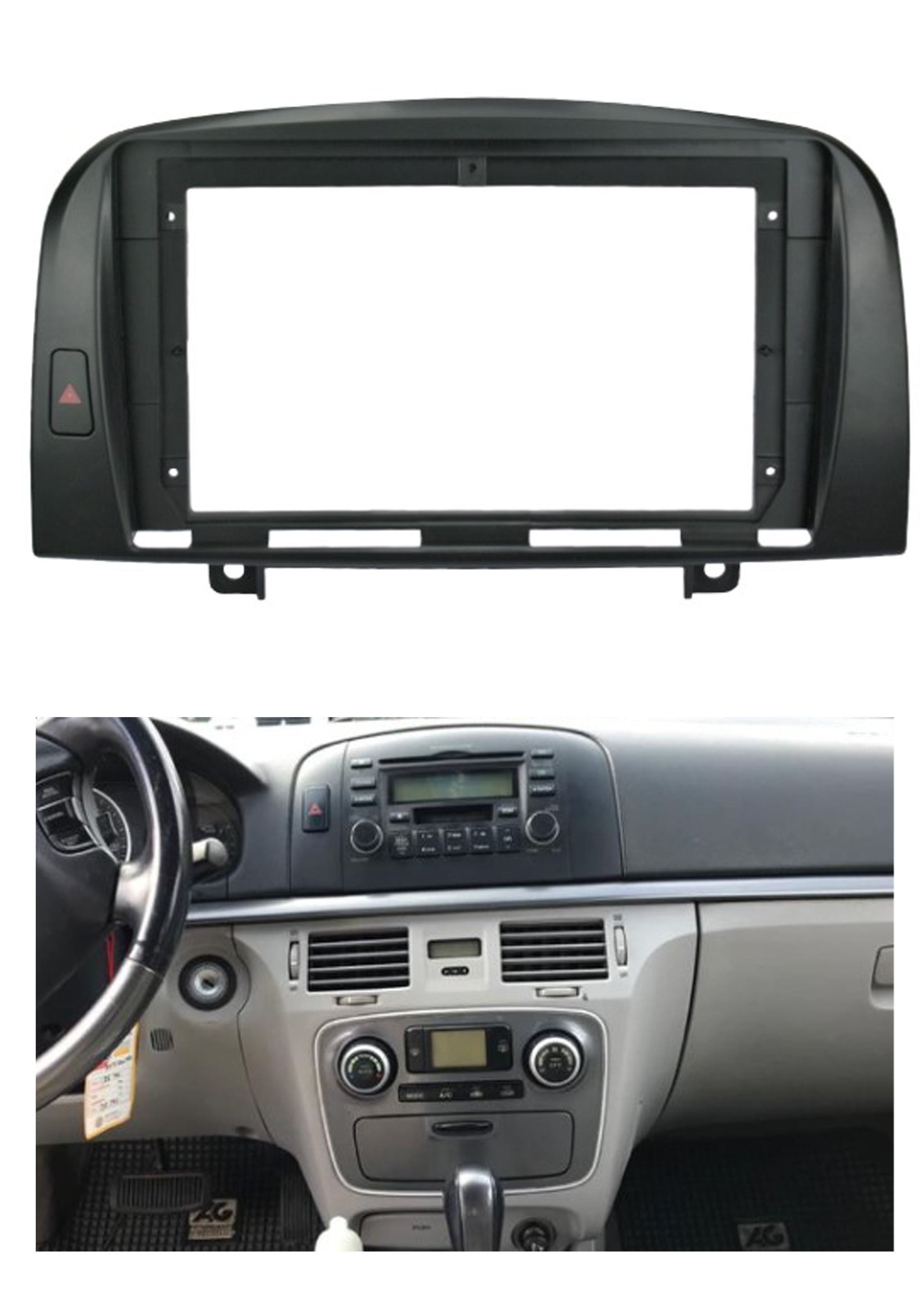 Bisel Adaptador Radio 9 Pulgadas Hyundai Sonata 1