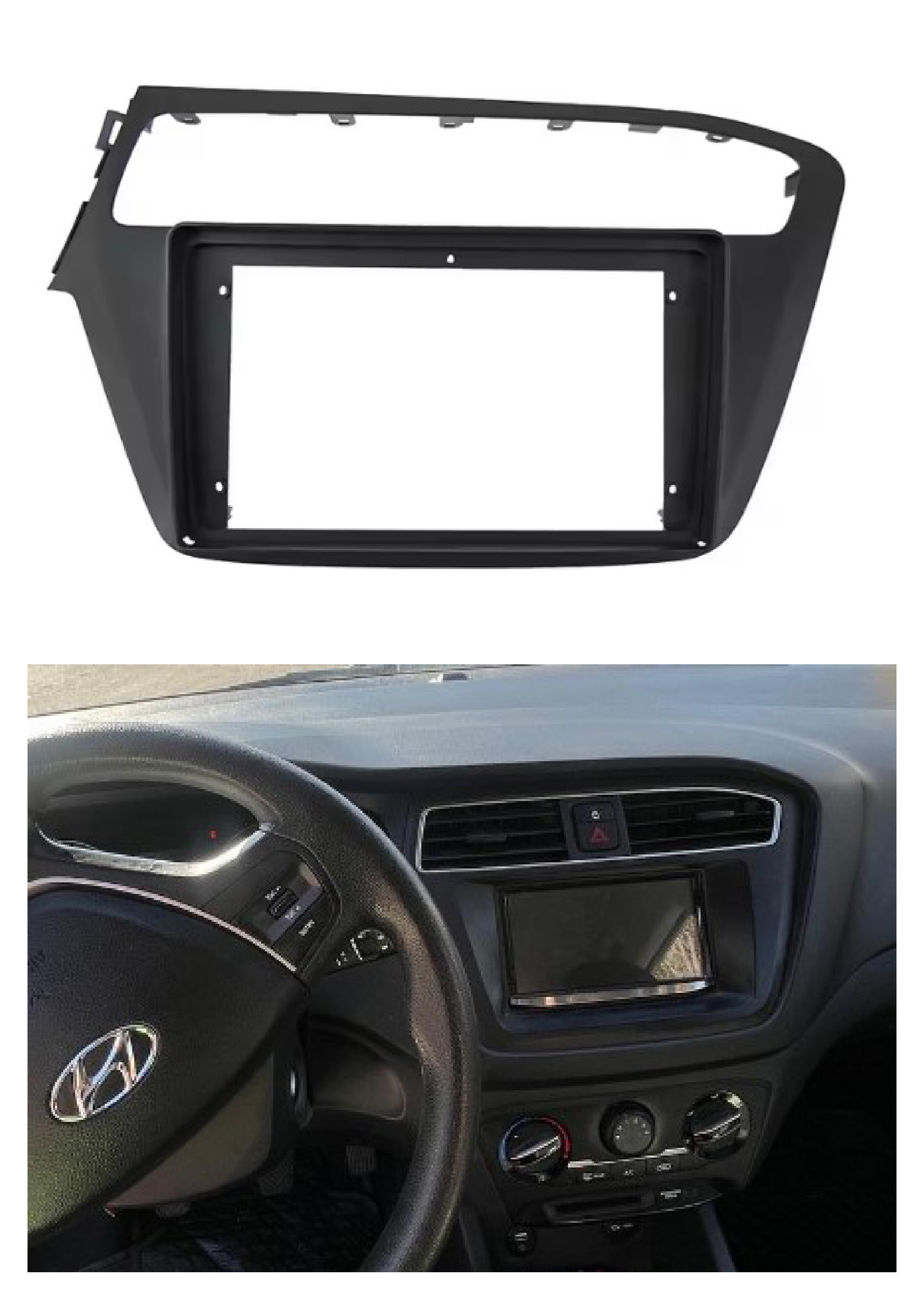 Bisel Adaptador Radio 9 Pulgadas Hyundai I20 1