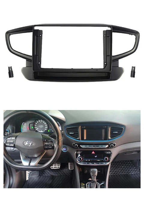 Bisel Adaptador Radio 9 Pulgadas Hyundai Ioniq