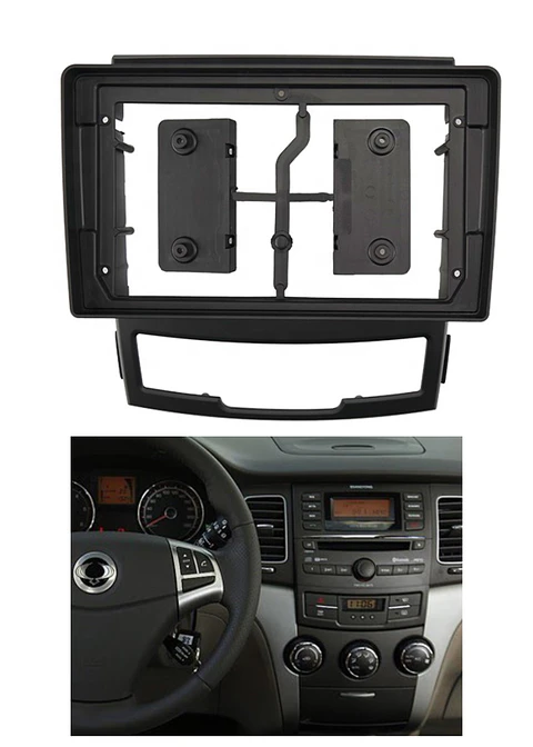 Bisel Adaptador Radio 9 Pulgadas Ssangyong Korando