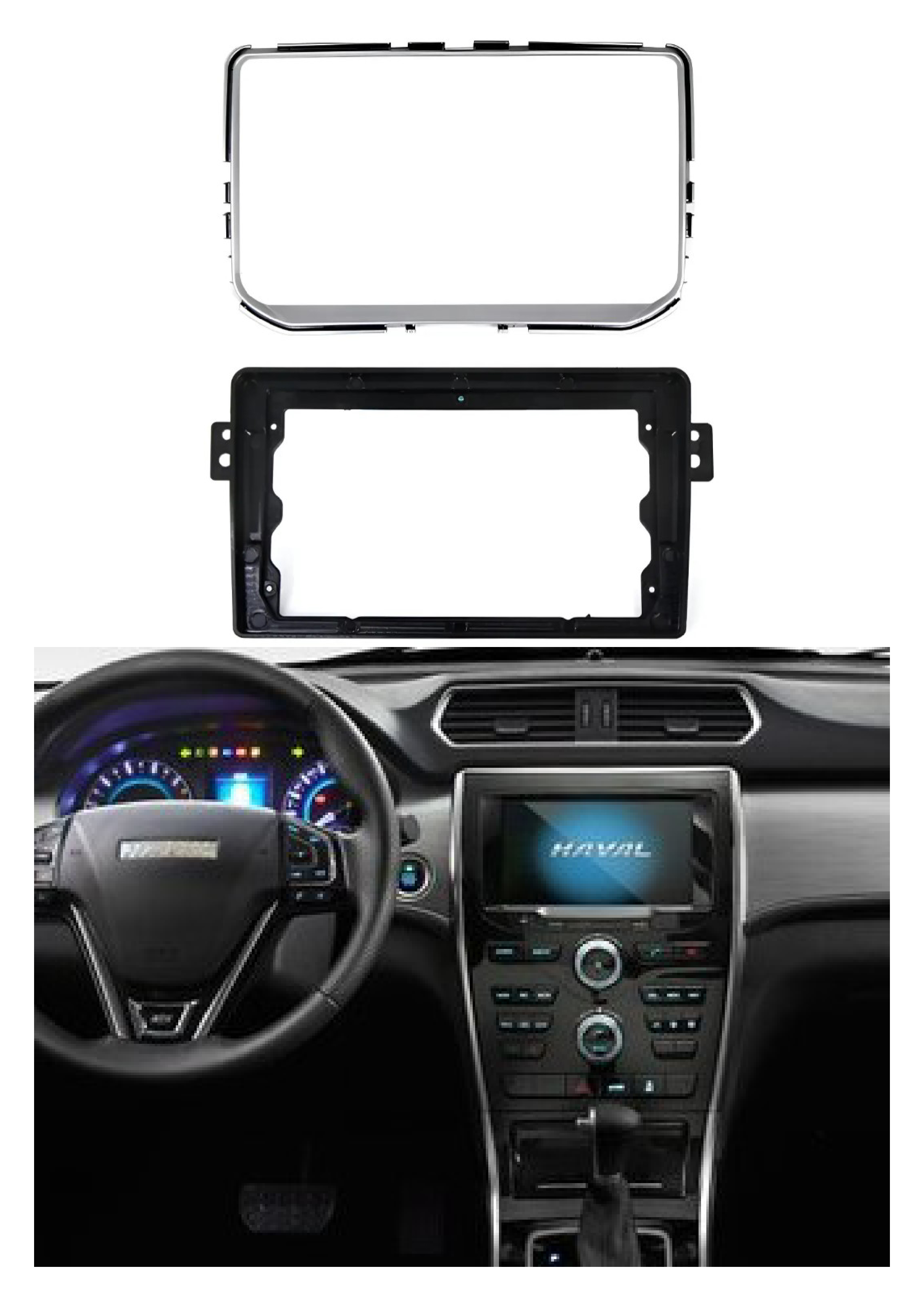 Bisel Adaptador Radio 9 Pulgadas Great Wall Haval H2 1