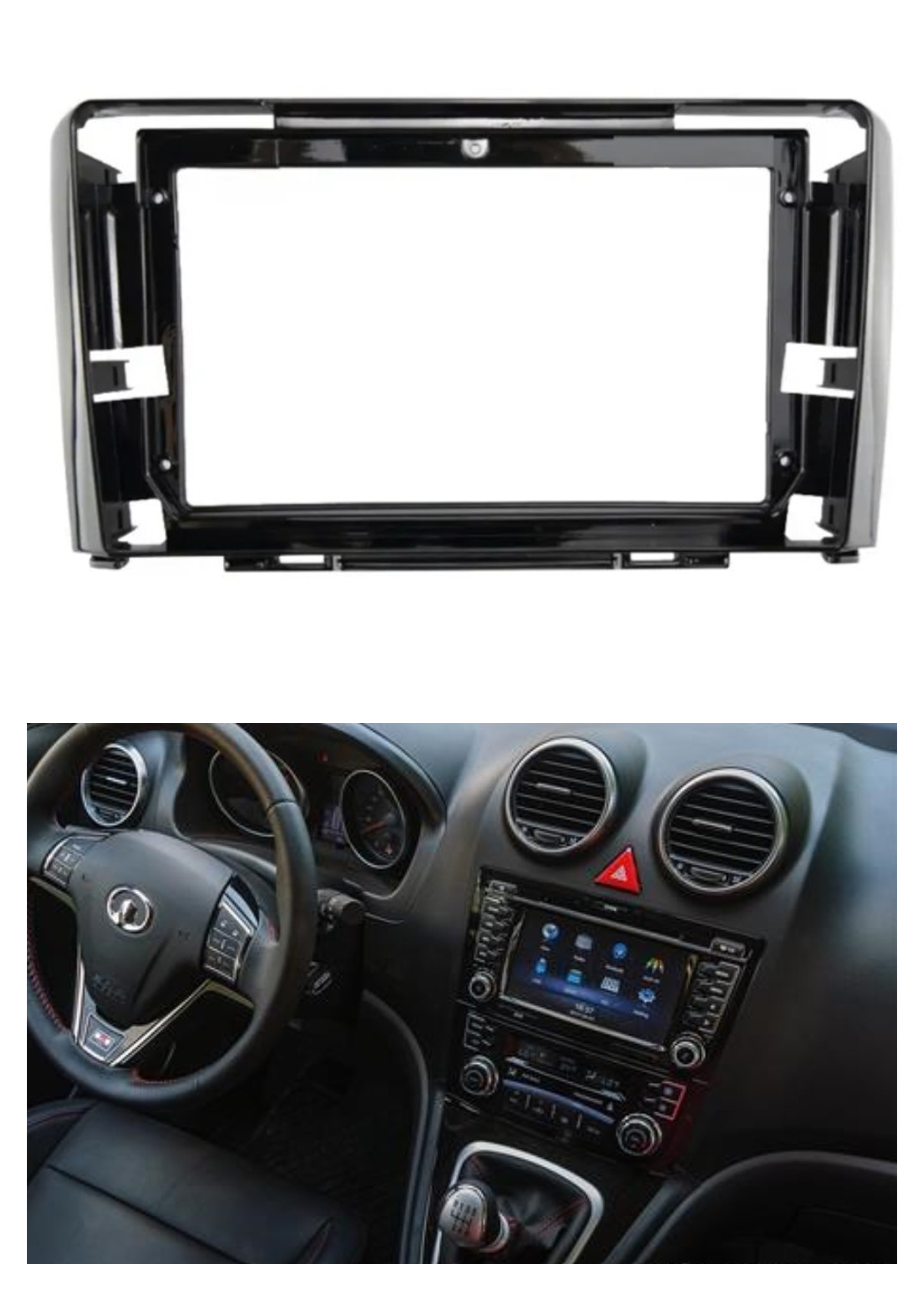 Bisel Adaptador Radio 9 Pulgadas Great Wall Haval H6 1