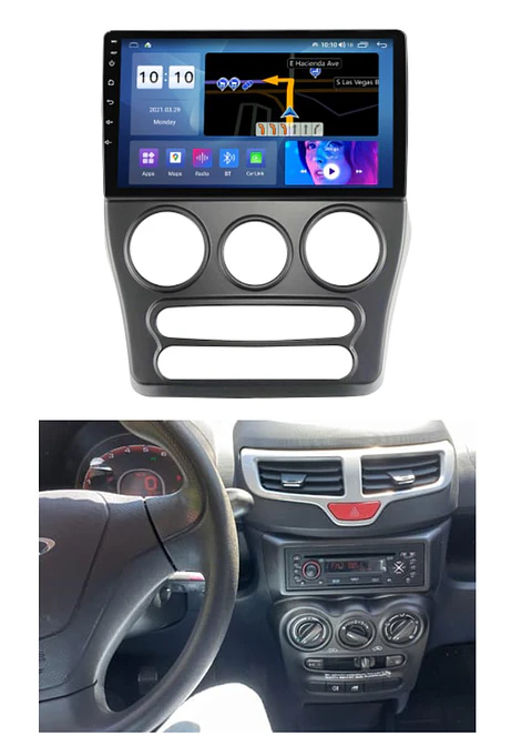 Bisel Adaptador Radio 9 Pulgadas Chery Lq