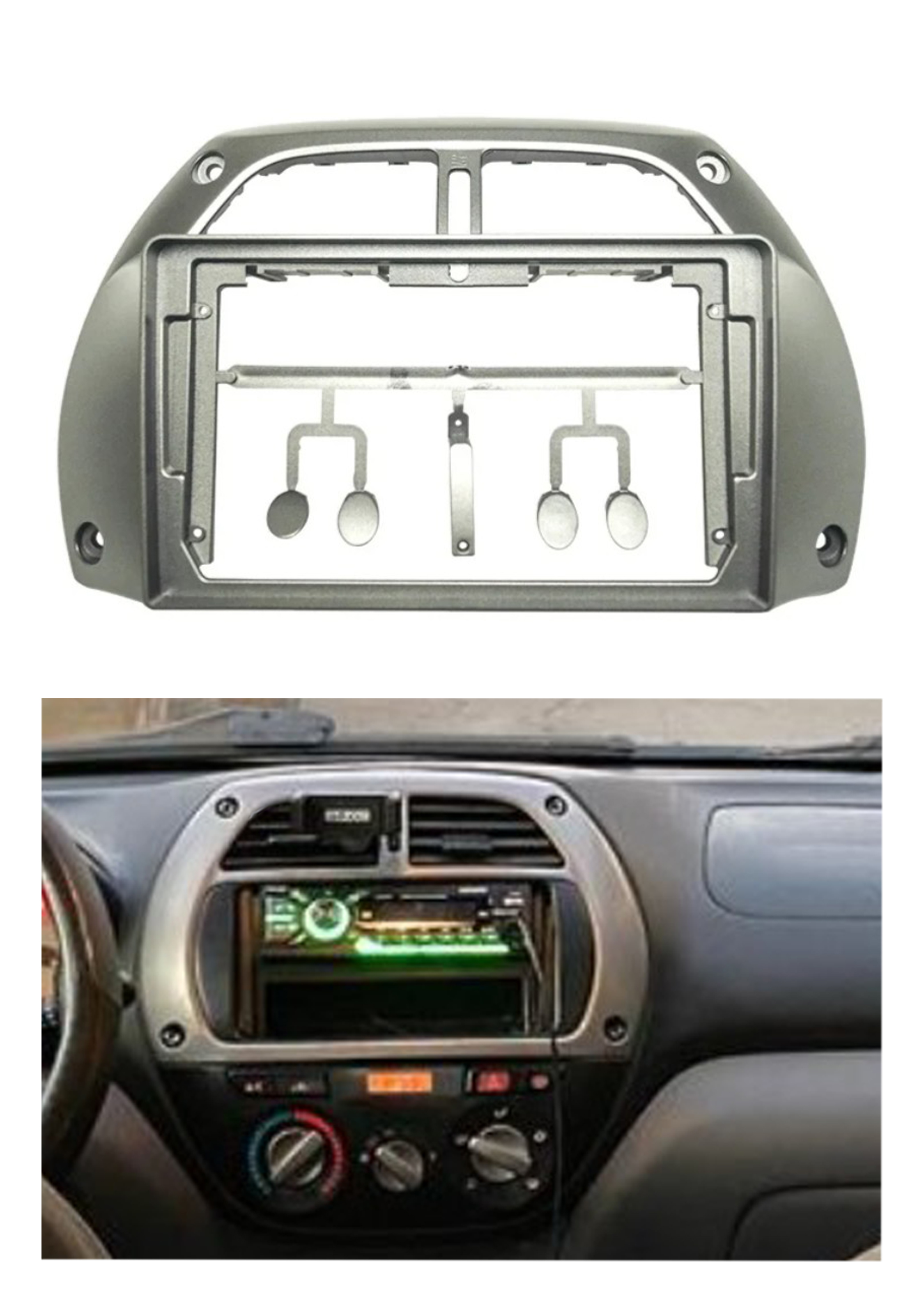 Bisel Adaptador Radio 9 Pulgadas Toyota Rav4 1
