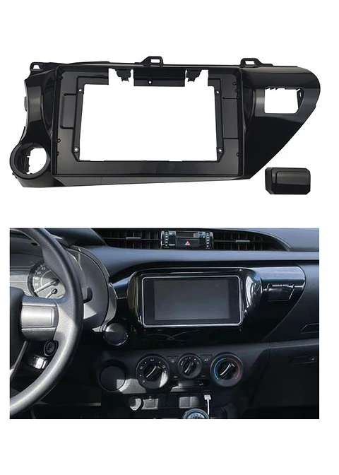 Bisel Adaptador Radio 9 Pulgadas Toyota Hilux