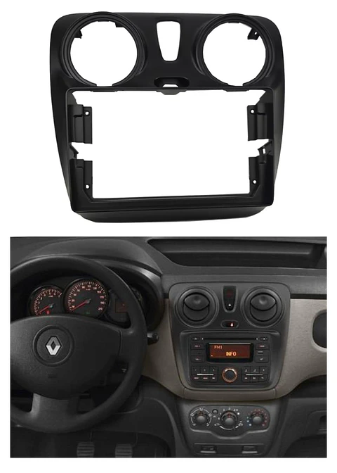 Bisel Adaptador Radio 9 Pulgadas Renault Dokker