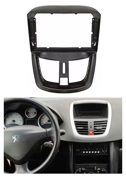 Bisel Adaptador Radio 9 Pulgadas Peugeot 207