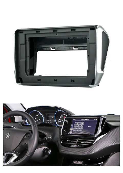 Bisel Adaptador Radio 9 Pulgadas Peugeot 2008