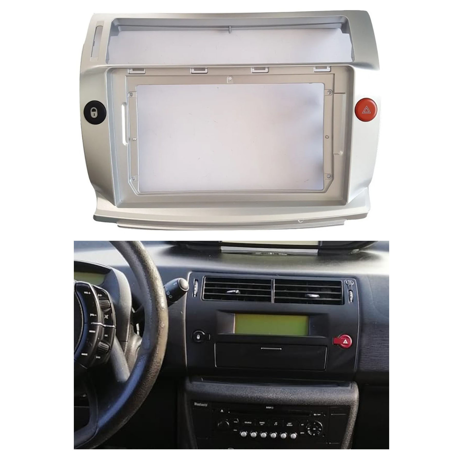Bisel Adaptador Radio 9 Pulgadas Citroën C4 1