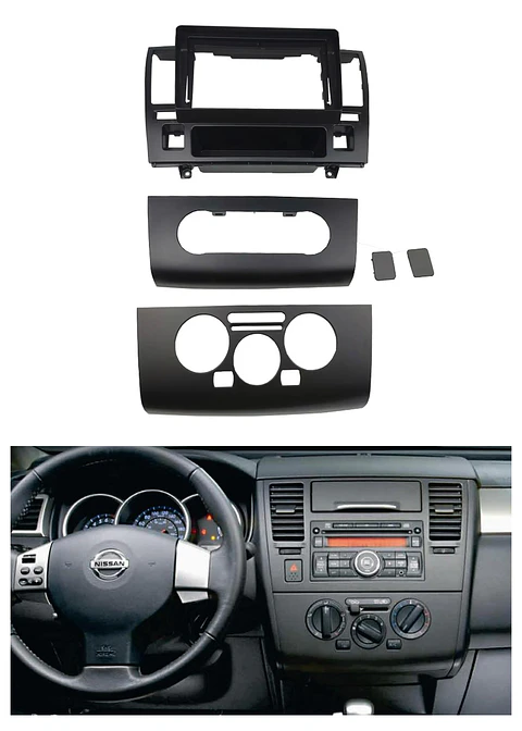 Bisel Adaptador Radio 9 Pulgadas Nissan Tiida