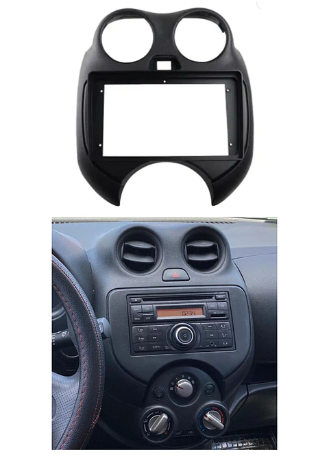 Bisel Adaptador Radio 9 Pulgadas Nissan March / Nissan Versa