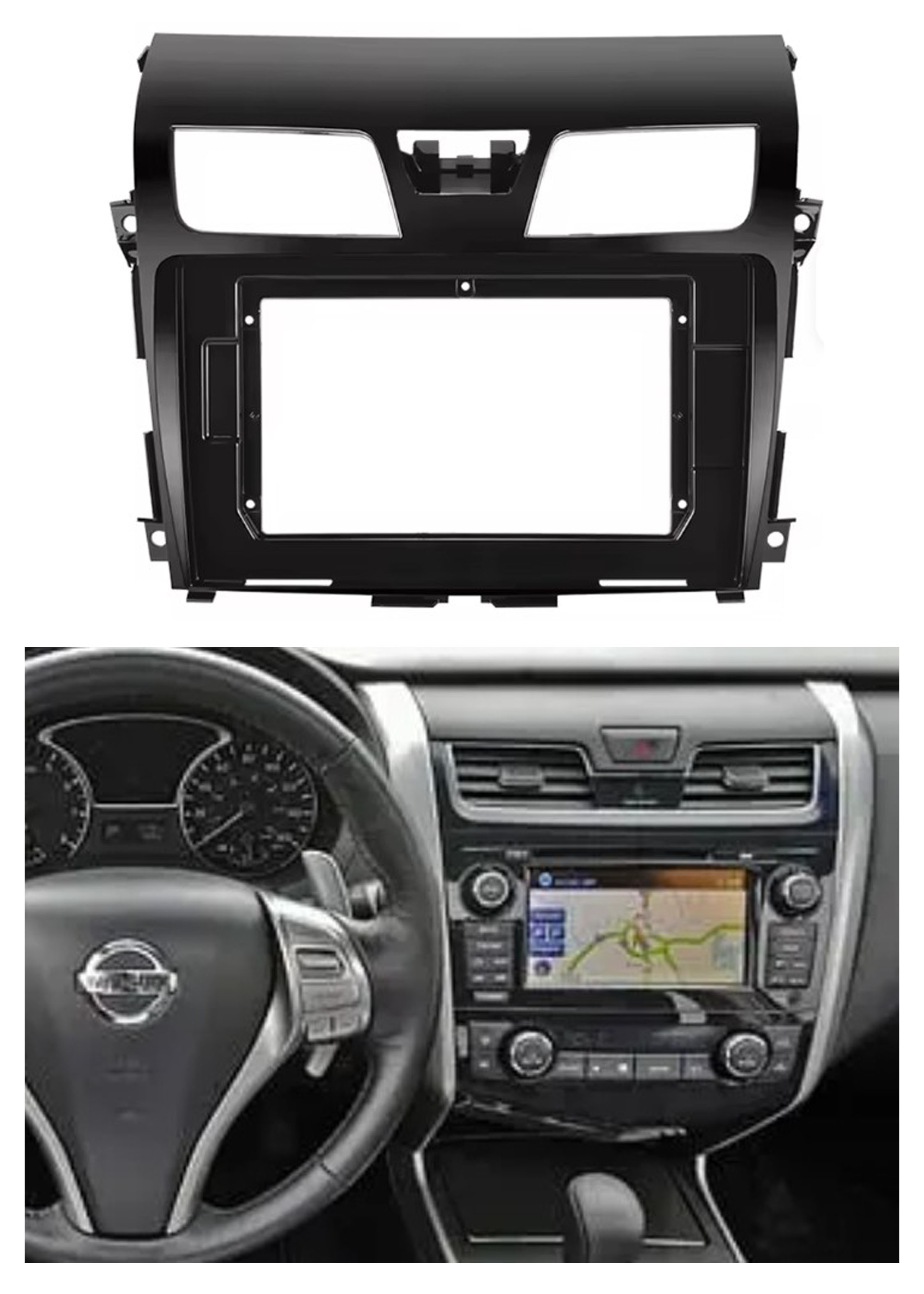 Bisel Adaptador Radio 9 Pulgadas Nissan Altima 1