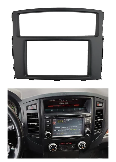 Bisel Adaptador Radio 9 Pulgadas Mitsubishi Montero