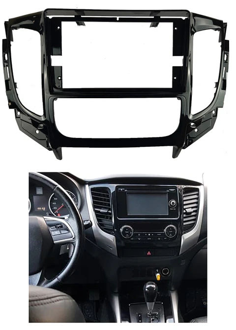 Bisel Adaptador Radio 9 Pulgadas Mitsubishi L200