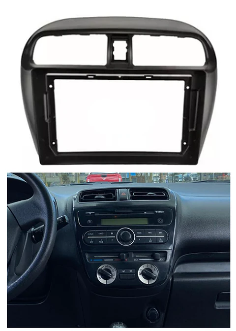 Bisel Adaptador Radio 9 Pulgadas Mitsubishi Mirage 