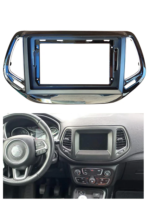 Bisel Adaptador Radio 9 Pulgadas Jeep Compass