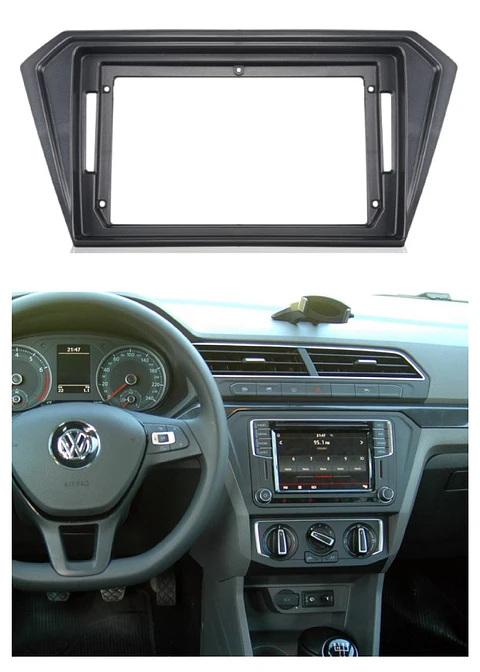 Bisel Adaptador Radio 9 Pulgadas Volkswagen Gol Voyage Saveiro