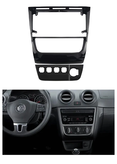 Bisel Adaptador Radio 9 Pulgadas Volkswagen Vw Voyage