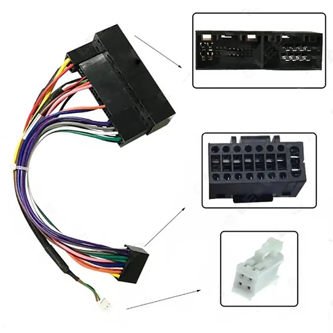 Arnés Enchufe Radio Android Antena Mando Volante Kia & Hyundai