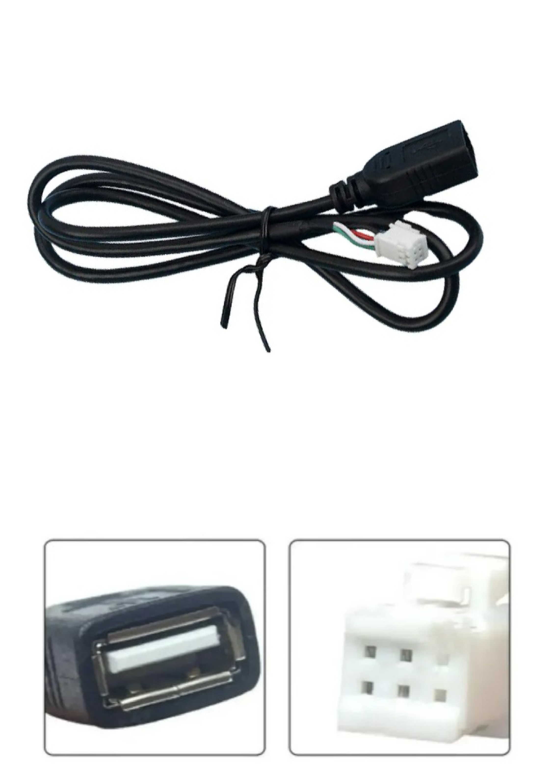 Arnes Enchufe Conector Puerto Usb 6 Pines Solo Radio Android 2