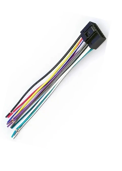 Conector Ramal Radio Kenwood Y Jvc Radio Chinas Android16pin