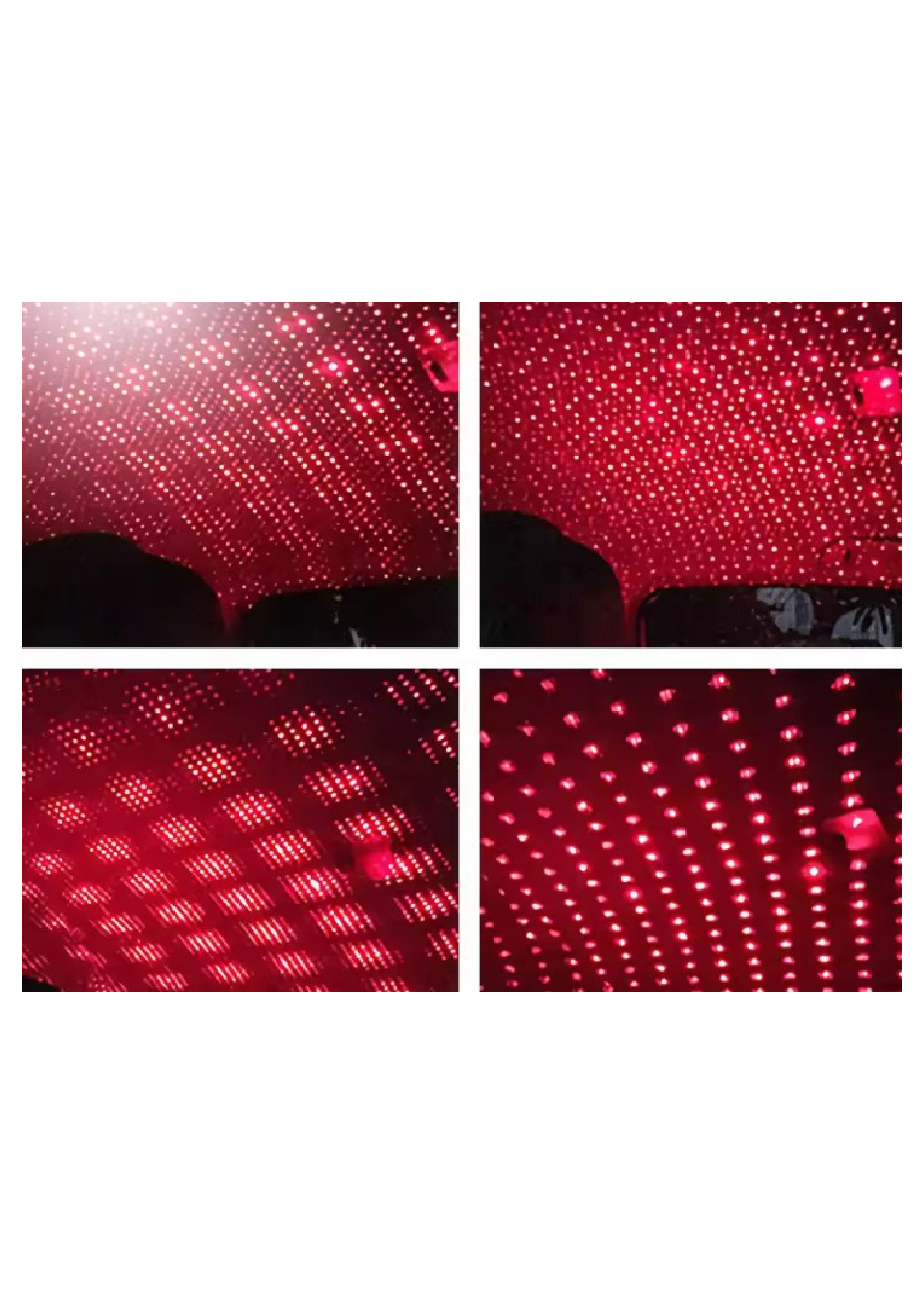 Proyector Laser Fiesta Usb Luz Led Para Auto Casa Universal 3