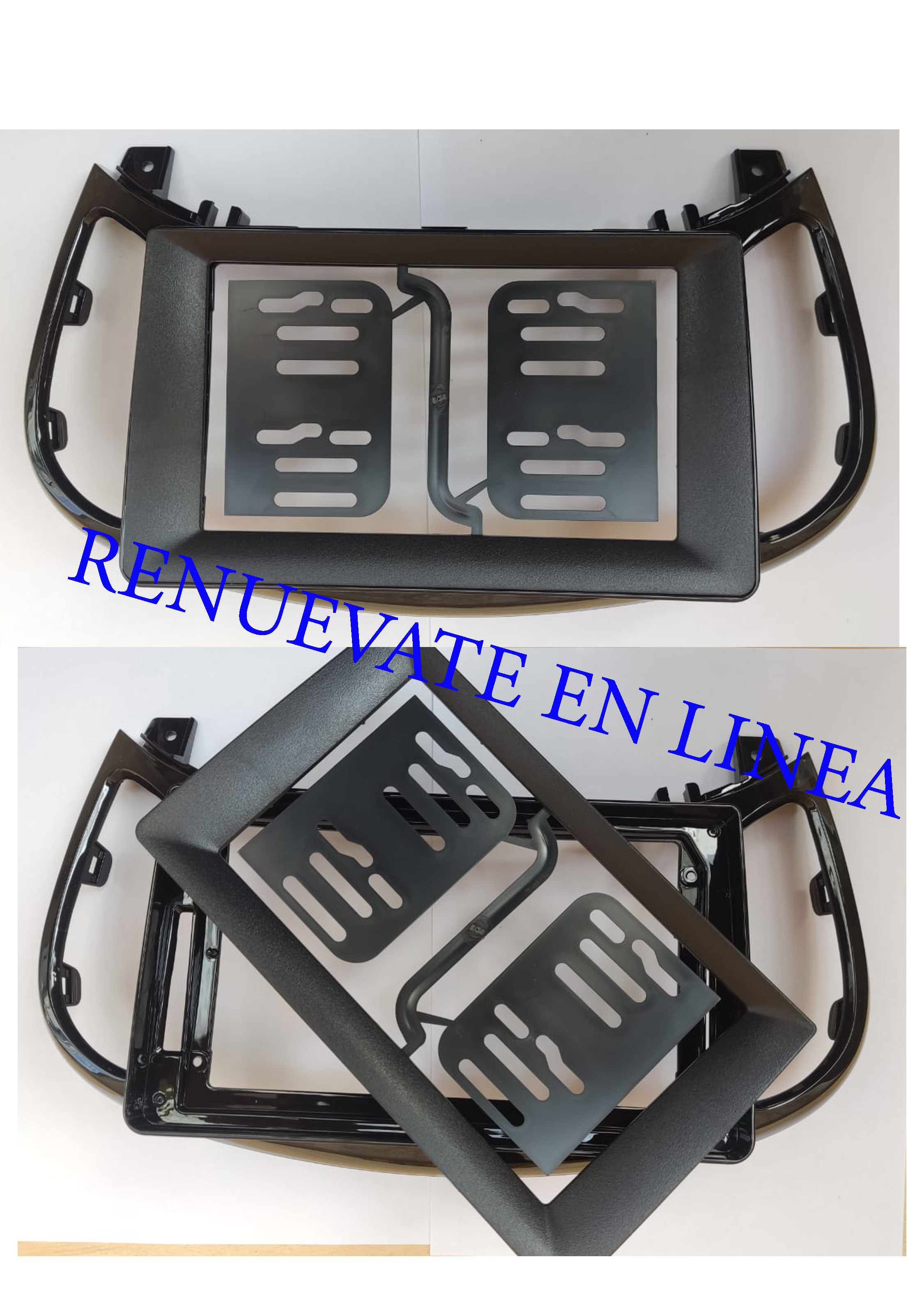 Bisel Adaptador De 9 Pulgada A 7 Pulgadas Mas Soportes 5