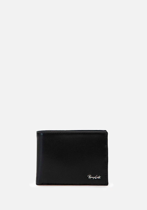 Billetera Cuero Block Snap