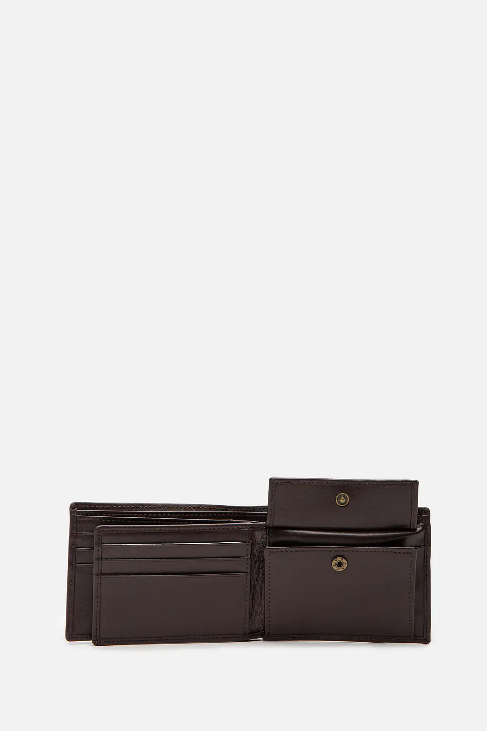 Billetera Cuero Block Snap 10
