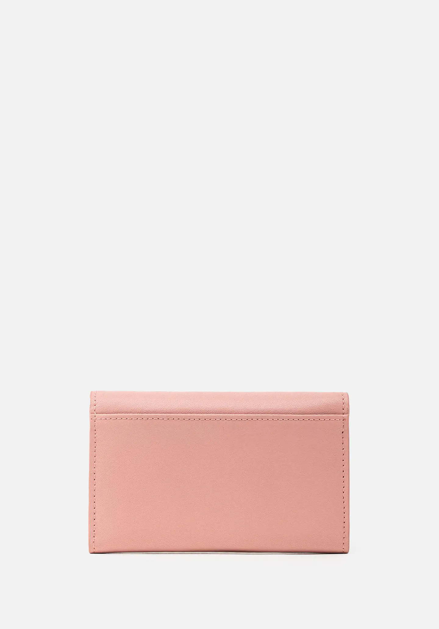 Monedero Clasico De Cuero Color Entero 2