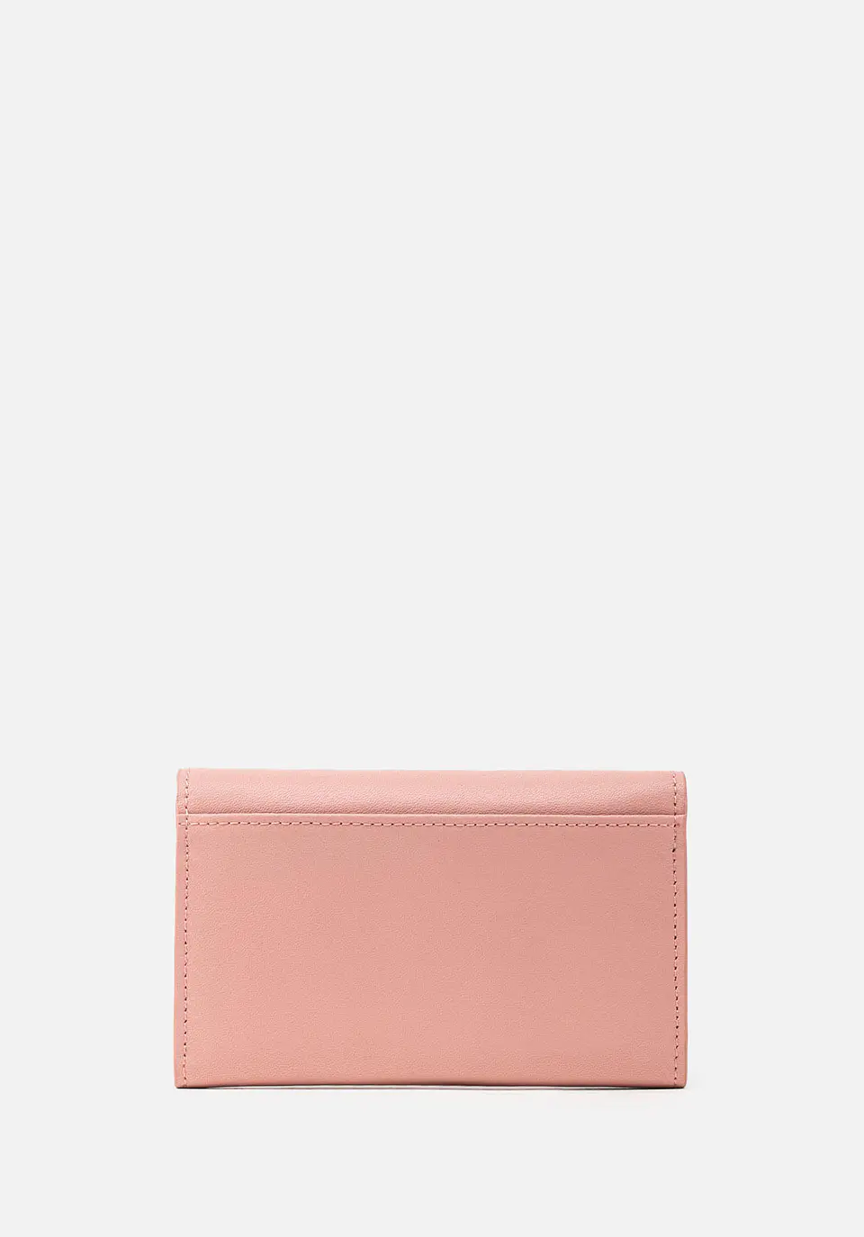 Monedero Clasico De Cuero Color Entero 2