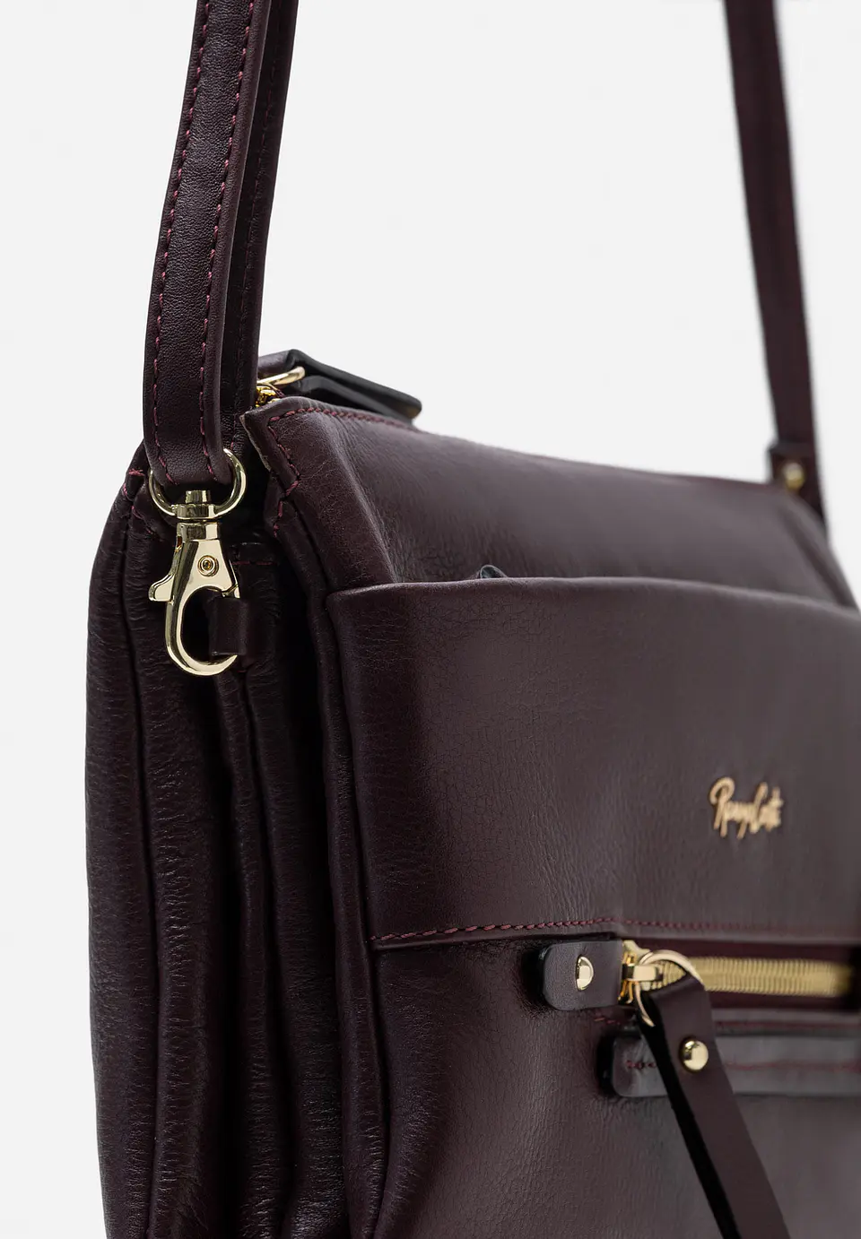 Morral De Cuero Mustard Muse 8