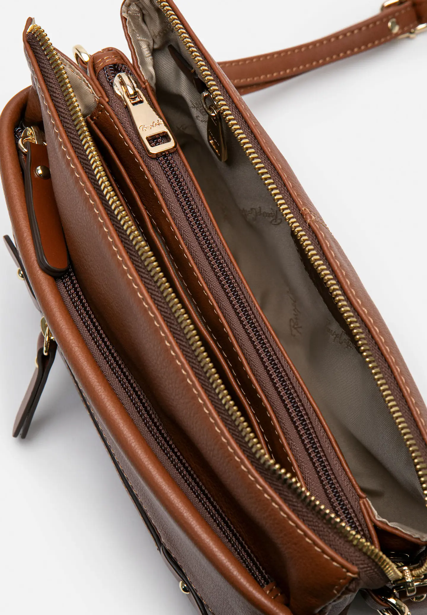 Morral De Cuero Mustard Muse 10