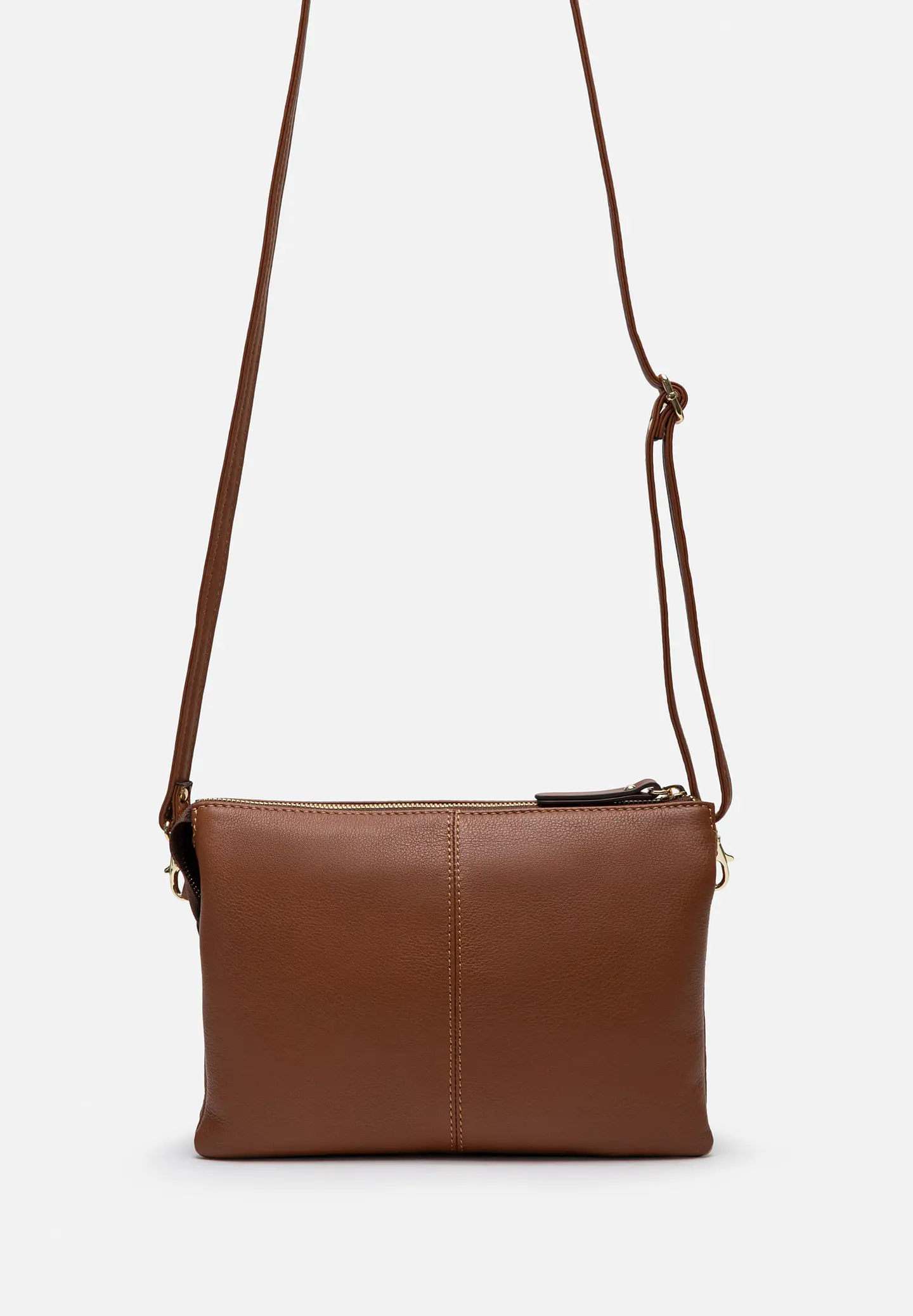 Morral De Cuero Mustard Muse 14