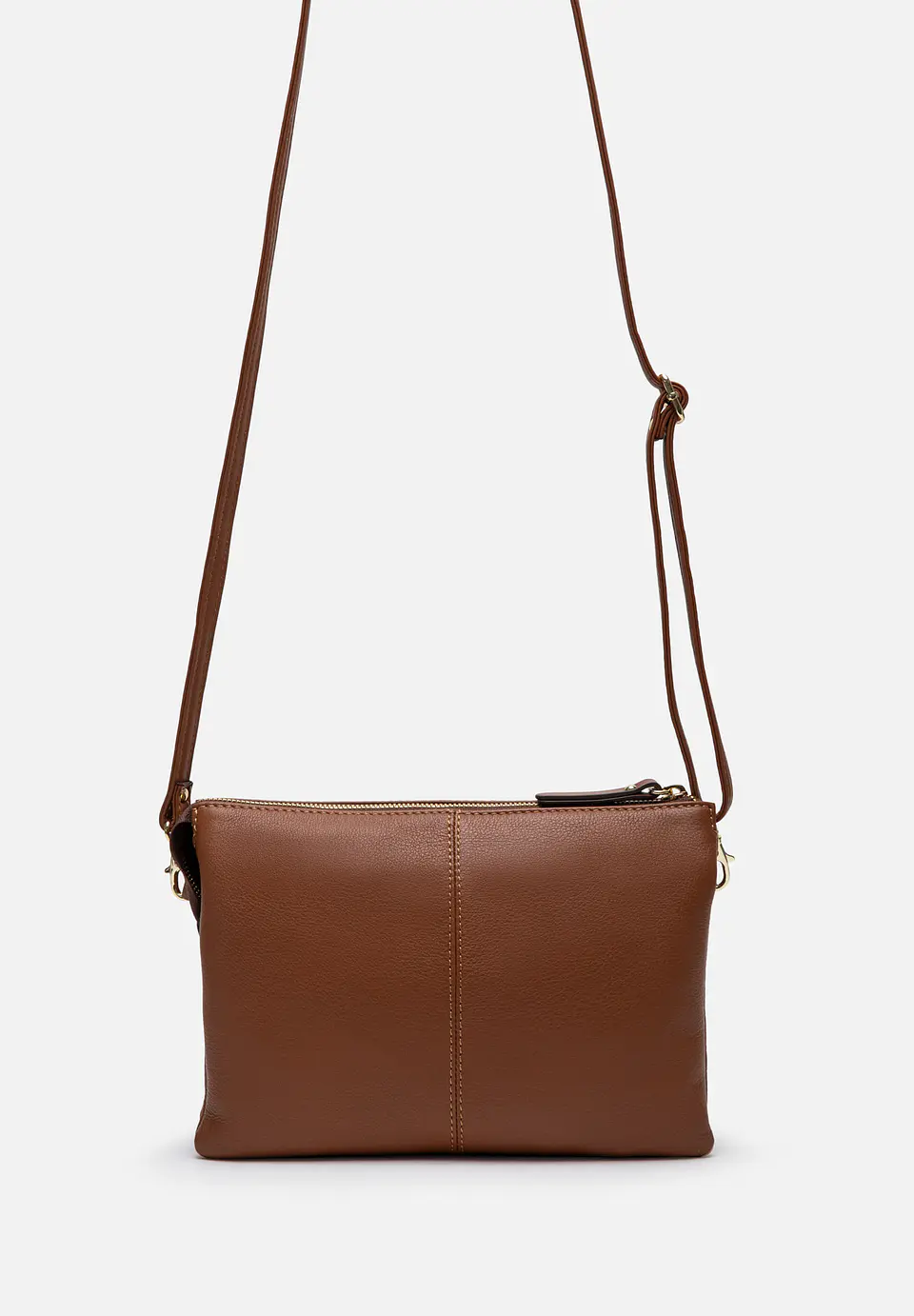 Morral De Cuero Mustard Muse 14