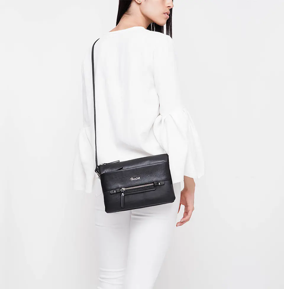 Morral De Cuero Mustard Muse 19