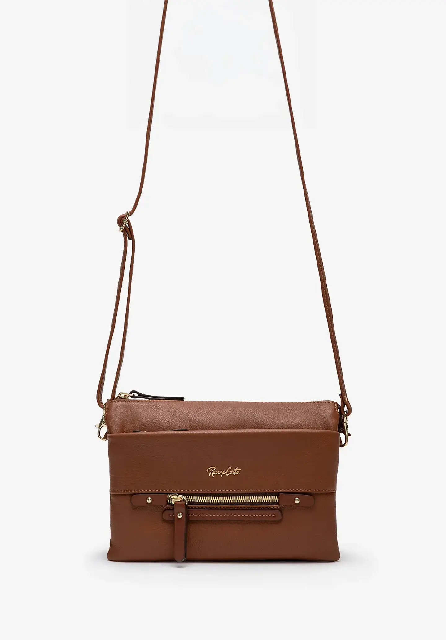 Morral De Cuero Mustard Muse 21