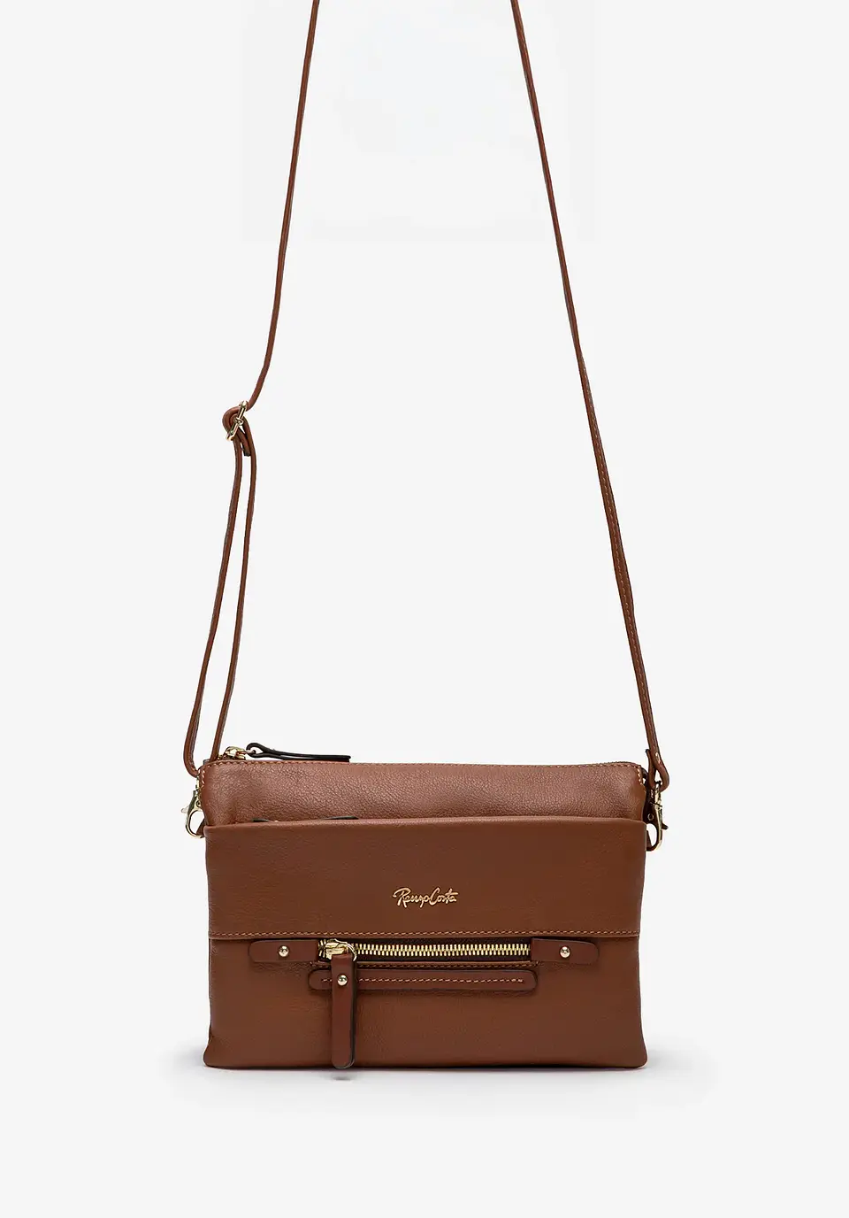 Morral De Cuero Mustard Muse 21