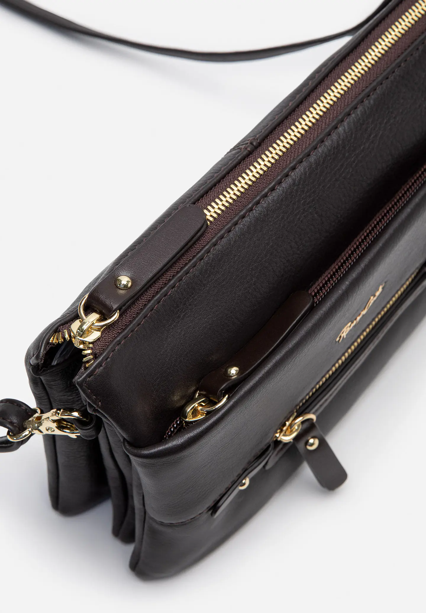 Morral De Cuero Mustard Muse 33