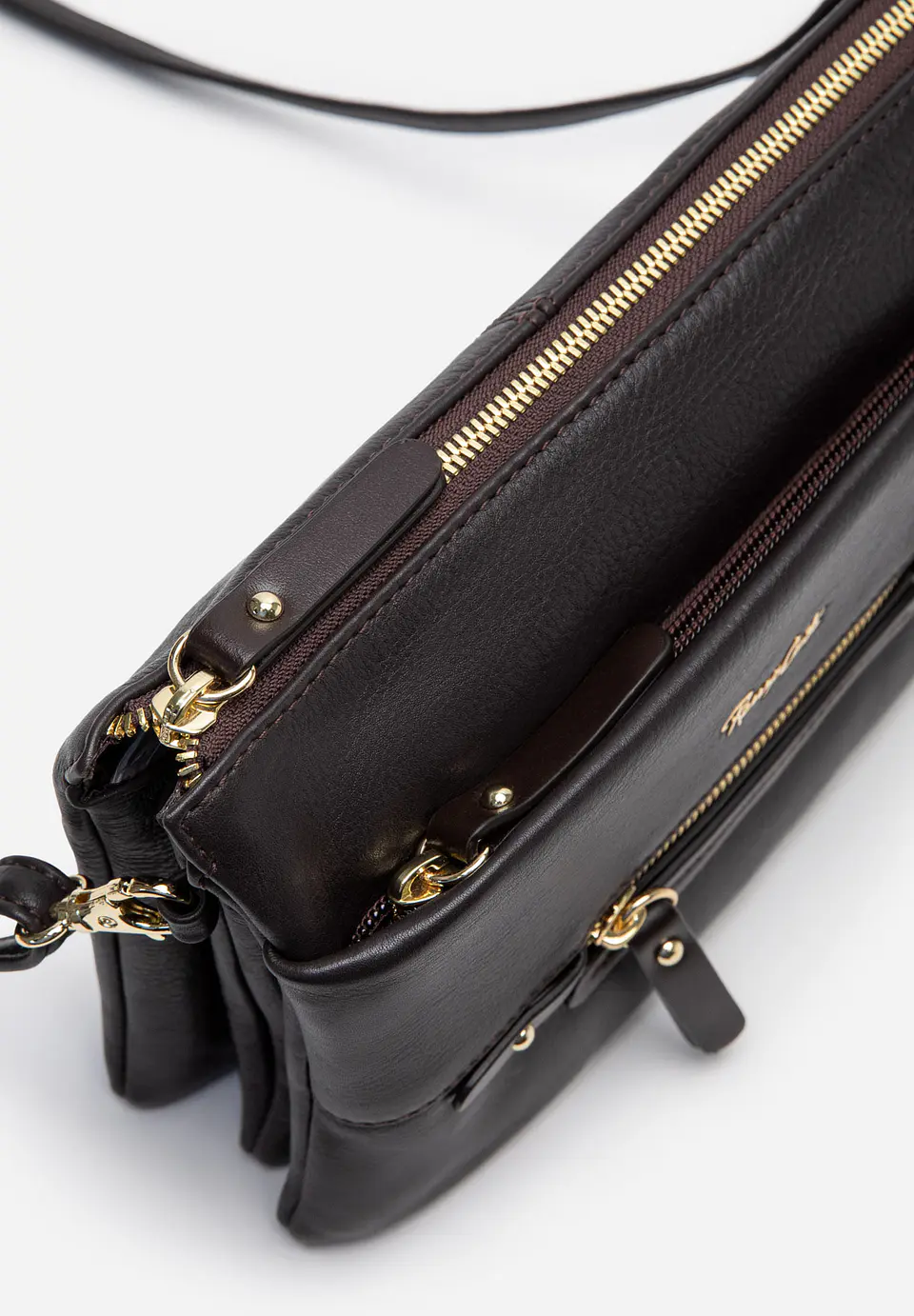 Morral De Cuero Mustard Muse 33
