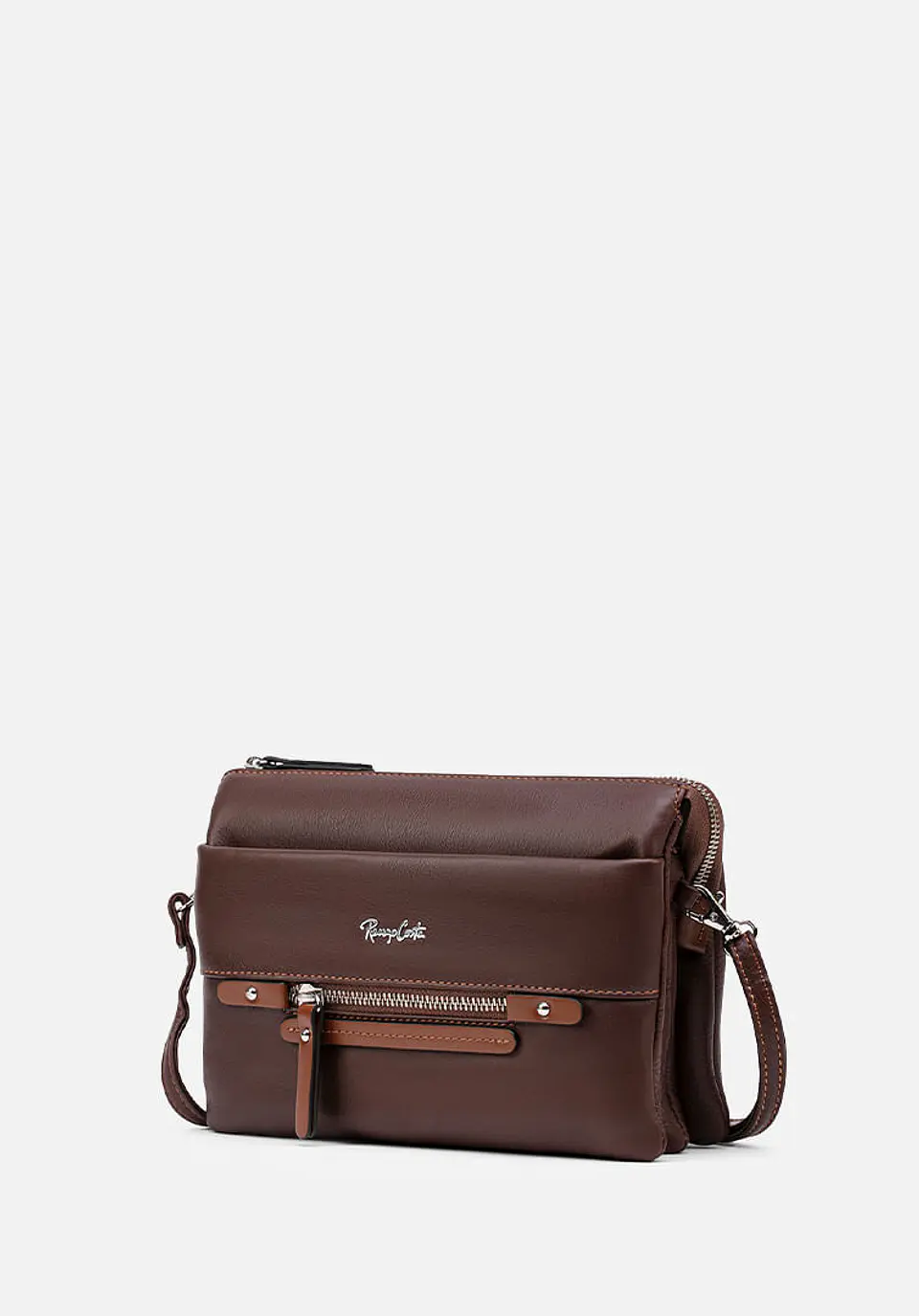 Morral De Cuero Mustard Muse 39